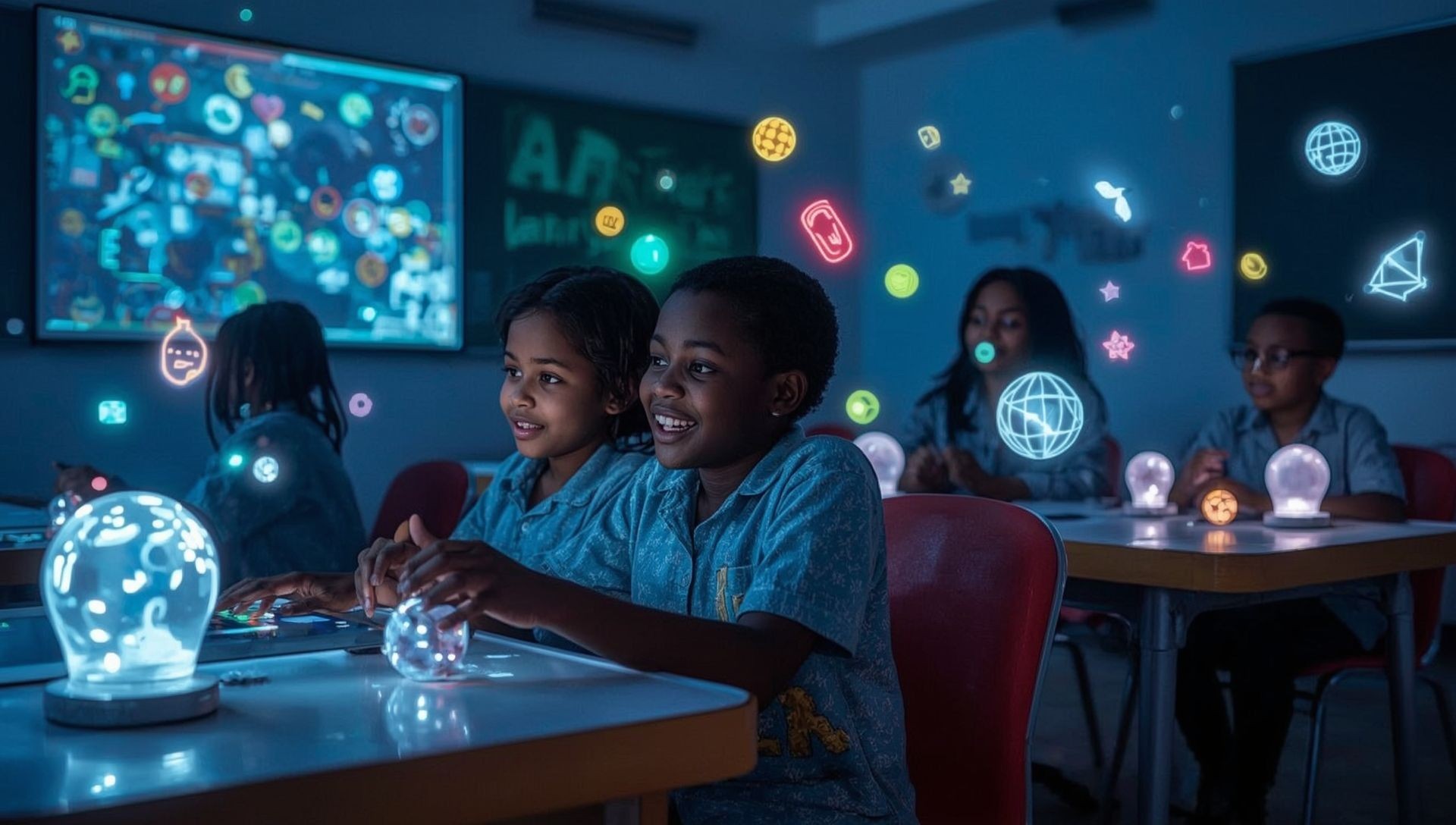 AI Academy Ghana / AI School Accra / kids learning AI / teen AI classes